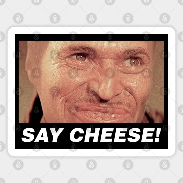 Say Cheese Wild at Heart Bobby Peru Smile FanArt Magnet by darklordpug